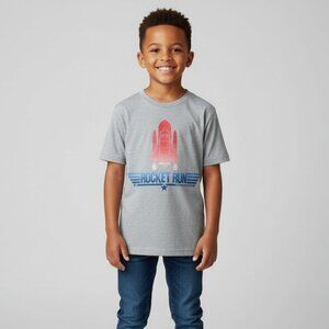 Rocket Run 2022 – Oakdale School Foundation T‑Shirt – Size Small